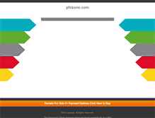 Tablet Screenshot of phizone.com